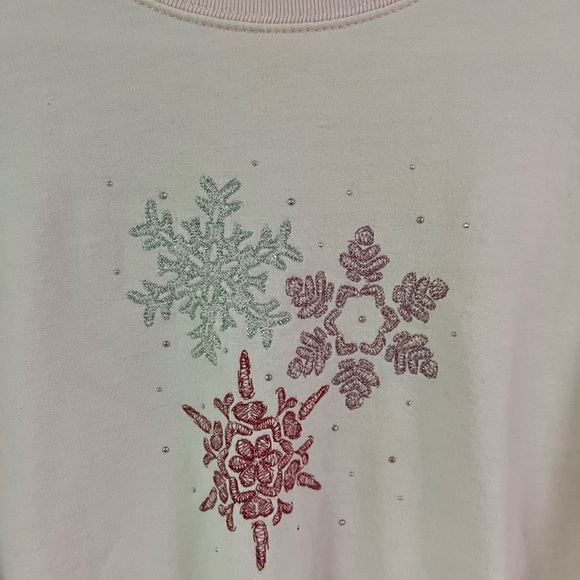 Pink Layered crew neck - Picture 2 of 4